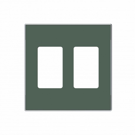 NIESSEN 2CLA855510A1901 2CLA855510A1901 8555.1 CM NIESSEN Tapa toma VDI doble CM